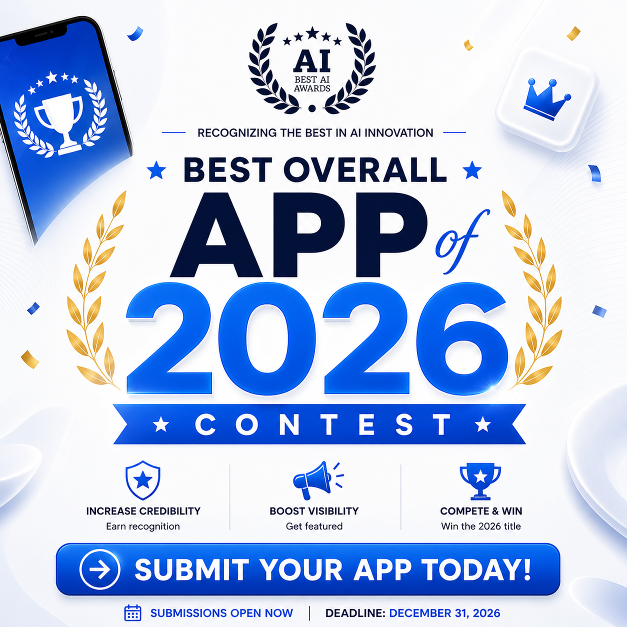 Award Contest: Best AI Solution of the Year - 2026